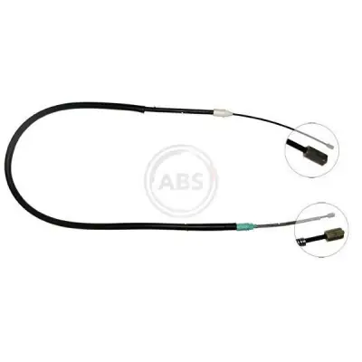 Lujoso Cable de accionamiento, freno de estacionamiento A.B.S. K19196
